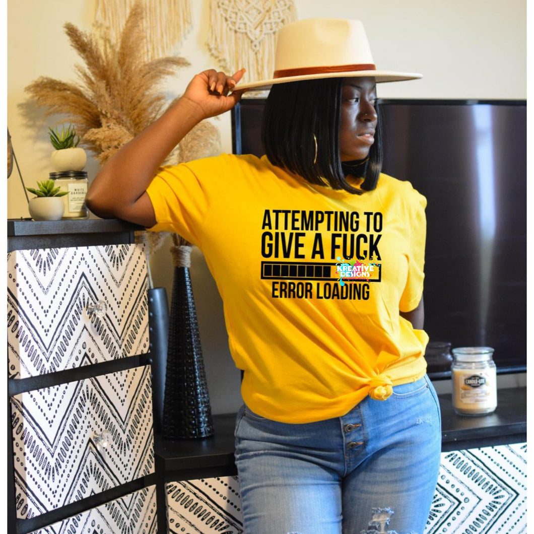 Attempting To Give A F***