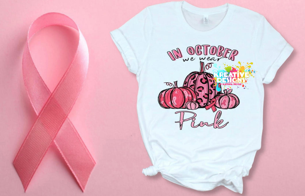 In October We Wear Pink